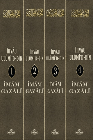 İhyau Ulumi'd-Din 4 Cilt (Ciltli) İmam Gazali