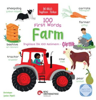 İki Dilli: İngilizce-Türkçe 100 First Words – Farm / İngilizce İlk 100