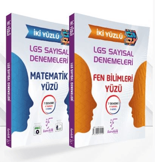 İki Yüzlü LGS Sayısal Denemeleri Kolektif