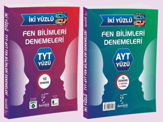 İki Yüzlü TYT AYT Fen Bilimleri Denemeleri Kollektif