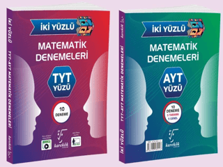 İki Yüzlü TYT AYT Matematik Denemeleri Kollektif