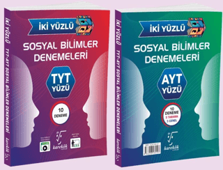 İki Yüzlü TYT AYT Sosyal Bilimler Denemeleri Kollektif