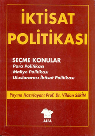 İktisat Politikası Vildan Serin