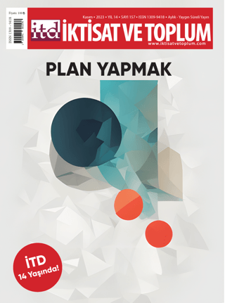 İktisat ve Toplum Dergisi 157. Sayı: Plan Yapmak Kolektif