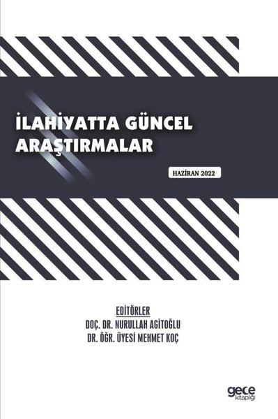 İlahiyatta Güncel Araştırmalar - Haziran 2022 Kolektif