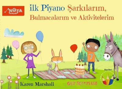 İlk Piyano Şarkılarım Bulmacalarım ve Aktivitelerim Karen Marshall