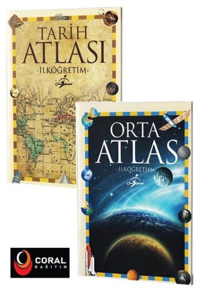 İlköğretim Tarih Atlası ve Orta Atlas Seti - 2 Kitap Takım Kolektif