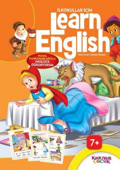 İlkokullar İçin Learn English (Turuncu) Kolektif