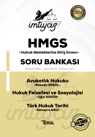 İmtiyaz HMGS Avukatlık Hukuku Hukuk Felsefesi ve Sosyolojisi Türk Huku