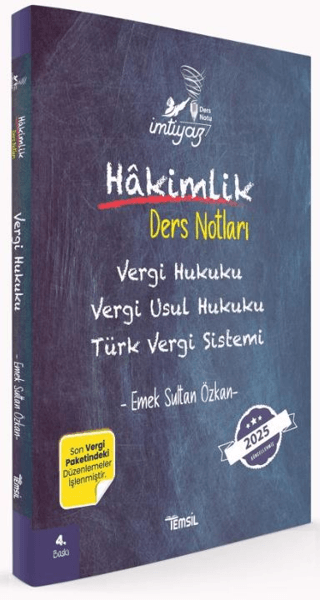 İmtiyaz Vergi Hukuku Vergi Usul Hukuku Türk Vergi Sistemi Hakimlik Der