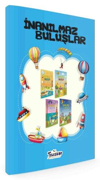 İnanılmaz Buluşlar Serisi (4 Kitap) Kolektif