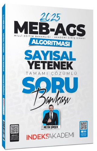 İndeks Akademi 2025 MEB-AGS Algoritması Sayısal Yetenek Soru Bankası Ç