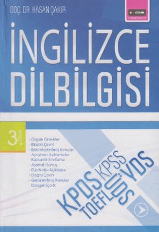 İngilizce Dilbilgisi %10 indirimli Hasan Çakır