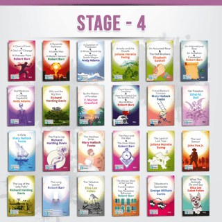 İngilizce Hikaye Kitabı Seti Stage - 4 (24 Kitap Takım) Robert Barr