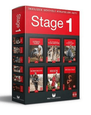 İngilizce Hikaye Seti Stage 1 (6 Kitap Takım) Kolektif