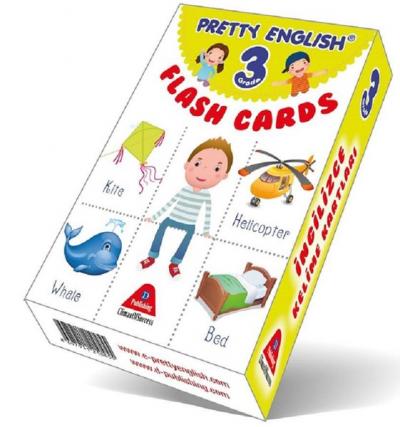 Pretty English Flash Cards / İngilizce Kelime Kartlartı 3. Sınıf Filiz