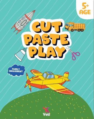 Cut Paste Play - Family Engagement - İngilizce Kes Yapıştır Oyna Kitab