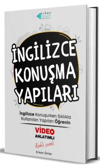 İngilizce Konuşma Yapıları - Video Anlatımlı (Ciltli) Erkan Önler