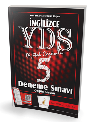 İngilizce YDS Çözümlü 5 Deneme Sınavı Celil Ural