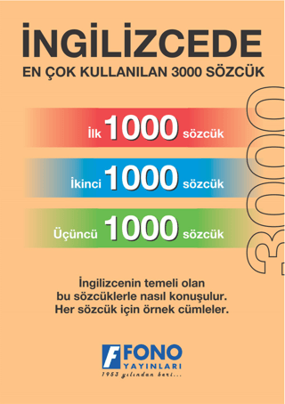 İngilizcede En Çok Kullanılan 3000 Sözcük %25 indirimli Kolektif