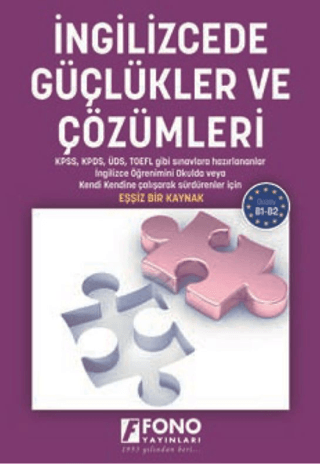 İngilizcede Güçlükler Ve Çözümleri %25 indirimli Şevket Serdar Türet