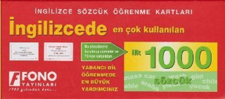 İngilizce İlk 1000 Sözcük Kartları - Kutulu %25 indirimli Kolektif