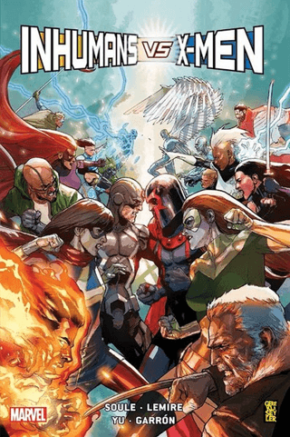 Inhumans vs X-Men Jeff Lemire