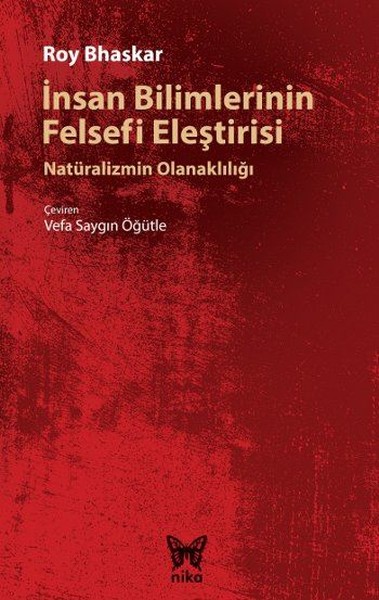 İnsan Bilimlerinin Felsefi Eleştirisi Roy Bhaskar