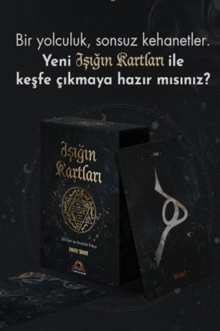 Işığın Kartları - 58 Kart ve Anahtar Kitap Pınar Takcı