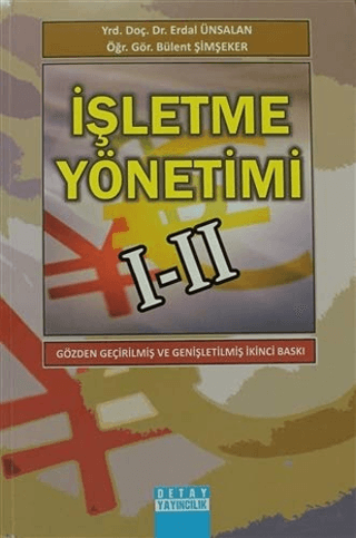 İşletme Yönetimi 1 - 2 Erdal Ünsalan