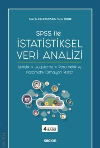 İstatistiksel Veri Analizi Taner Ersöz