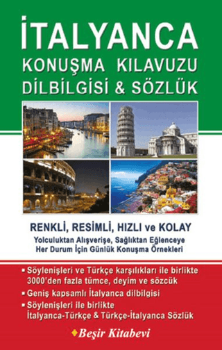 İtalyanca Konuşma Kılavuzu Dilbilgisi - Sözlük B. Orhan Doğan