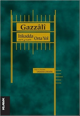 İtikadda Orta Yol %30 indirimli Gazzali