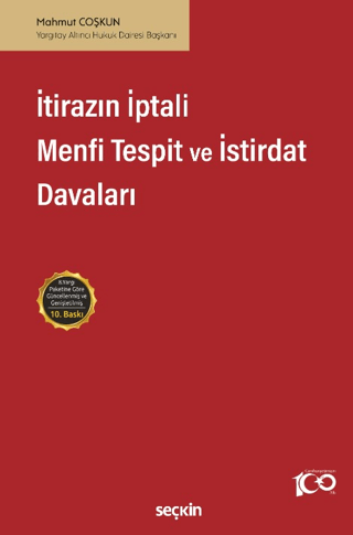 İtirazın İptali - Menfi Tespit - İstirdat Davaları Mahmut Coşkun