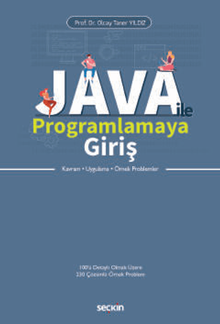 Java ile Programlamaya Giriş Olcay Taner Yıldız