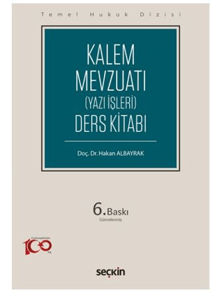 Kalem Mevzuatı Yazı İşleri Ders Kitabı Hakan Albayrak