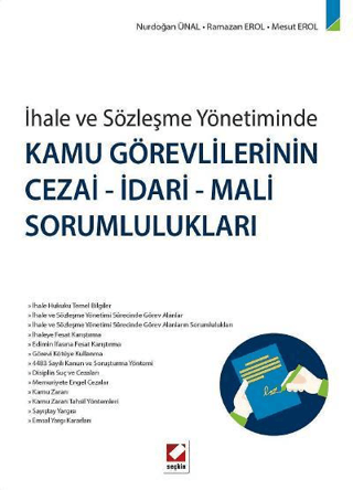 Kamu Görevlilerinin Cezai–İdari–Mali Sorumlulukları Nurdoğan Ünal