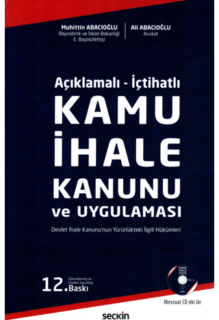 Kamu İhale Kanunu ve Uygulaması (Ciltli) Muhittin Abacıoğlu