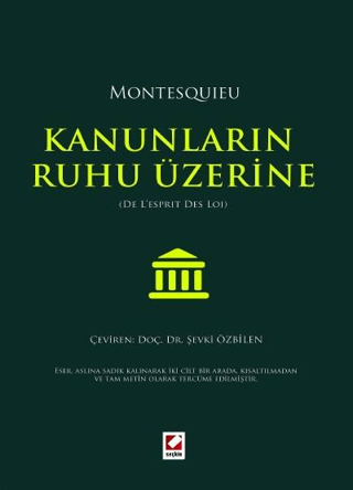 Kanunların Ruhu Üzerine Montesquieu