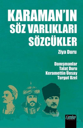 Karaman'ın Söz Varlıkları Sözcükler Ziya Duru