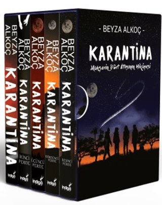 Karantina Serisi Seti - 5 Kitap Takım-Kutulu (Ciltli) Beyza Alkoç