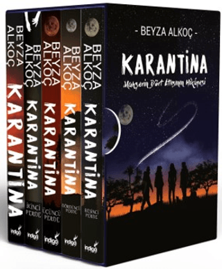 Karantina Serisi Seti-5 Kitap Takım-Kutulu Beyza Alkoç