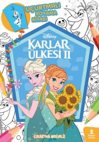 Karlar Ülkesi 2 - Uçurtmalı Boyama Kitabı - Çıkartma Hediyeli! Kolekti