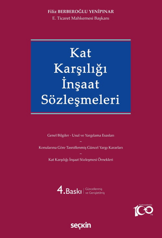 Kat Karşılığı İnşaat Sözleşmeleri Filiz Berberoğlu Yenipınar