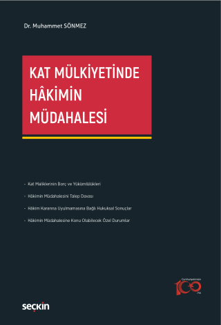 Kat Mülkiyetinde Hakimin Müdahalesi Muhammet Sönmez