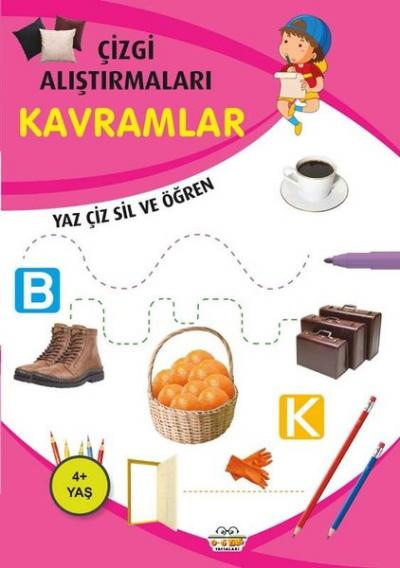 Kavramlar - Çizgi Alıştırmaları 4+ Emine Ulusoy