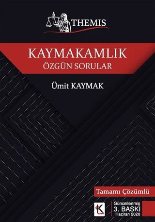 Kaymakamlık - Özgün Sorular Ümit Kaymak