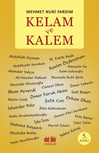 Kelam ve Kalem Mehmet Nuri Yardım