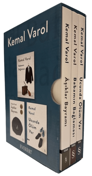 Kemal Varol Seti - 3 Kitap Takım - Kutulu Kemal Varol