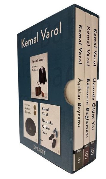 Kemal Varol Seti - 3 Kitap Takım - Kutulu Kemal Varol